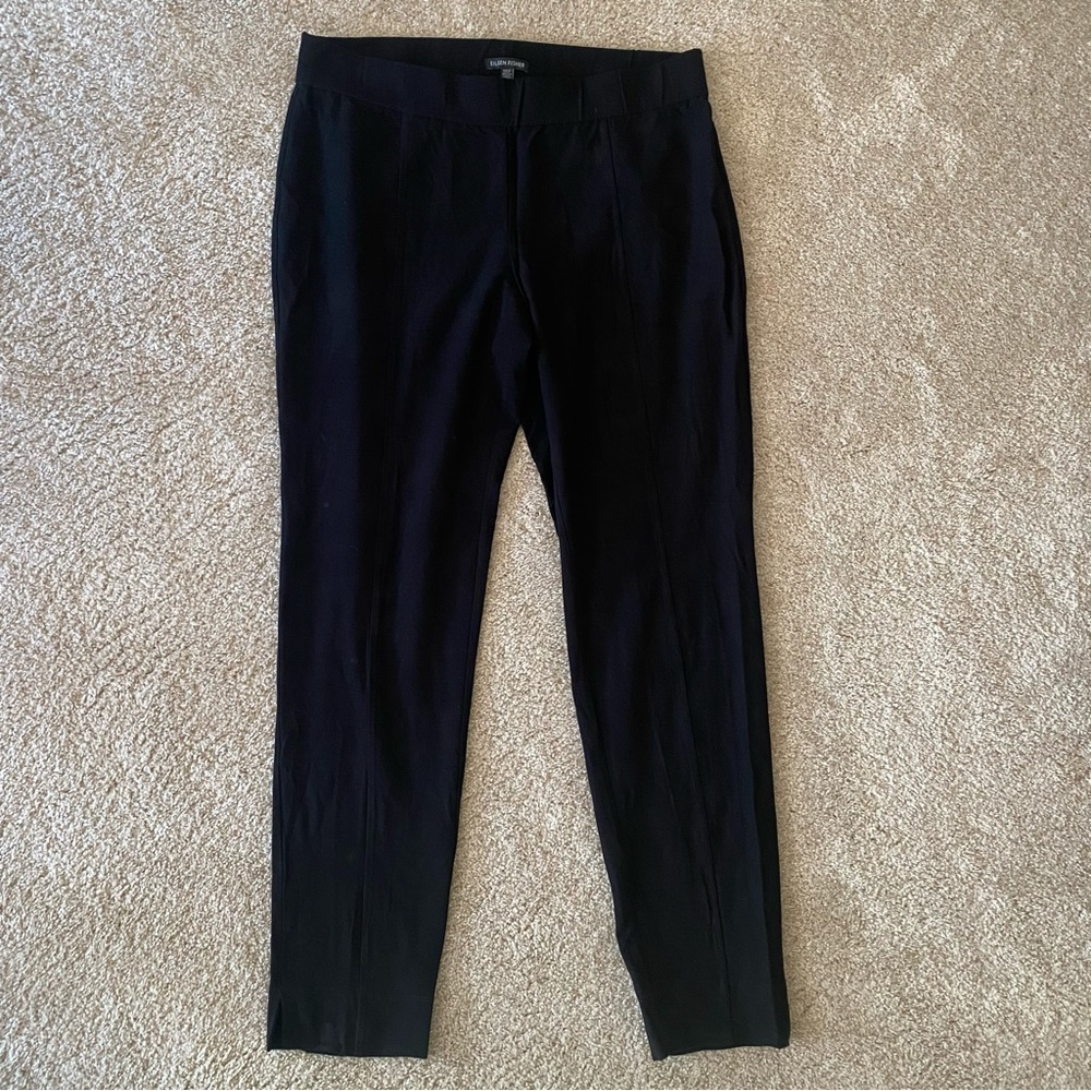 Eileen Fisher casual black pants size large